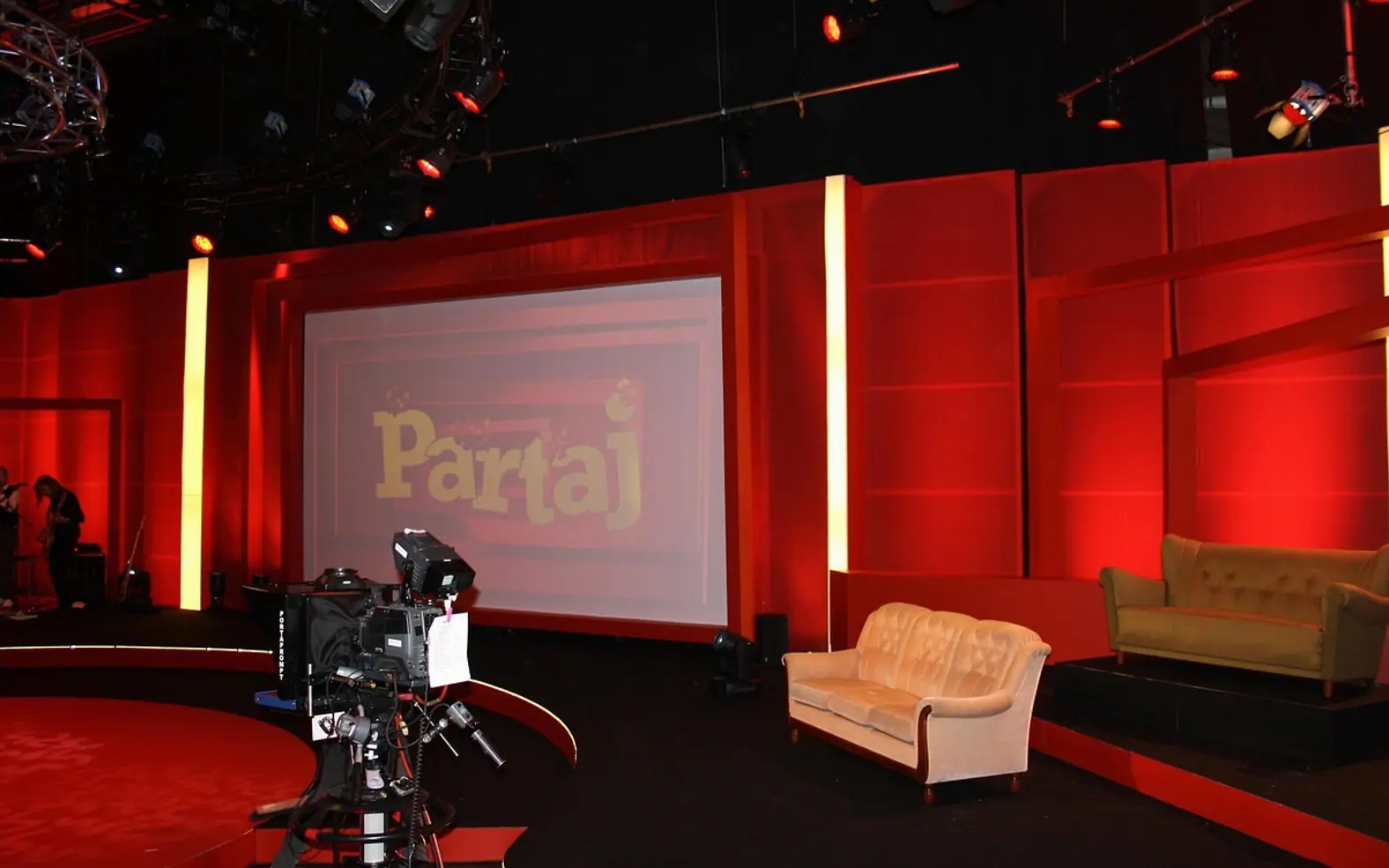 Sweden, television and studio