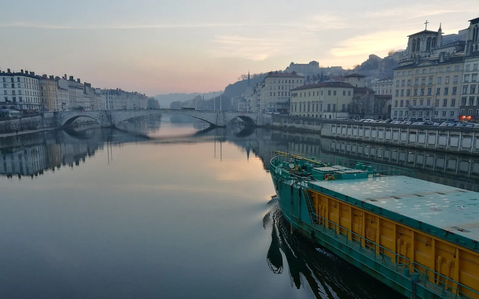 Lyon, nature and france
