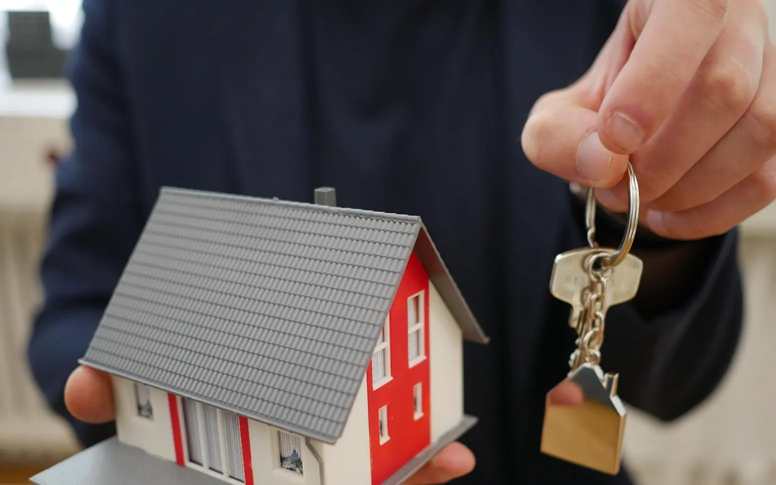 House keys, key and security