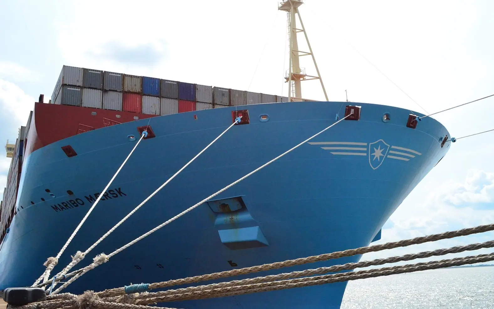 Container ship, freighter and shipping